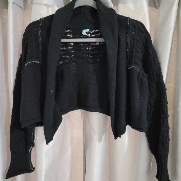 Aquarius - Anthropologie - Wool Blend Bolero - Size S - Picture 3 of 8